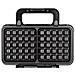 Sandwich Maker MOP-43M con piastre per Waffle, Grill con potenza 1000 W Colore Nero / Inox - Foto miniatura 3