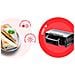 Sandwich Maker MOP-43M con piastre per Waffle, Grill con potenza 1000 W Colore Nero / Inox - Foto miniatura 7