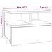 Comodino Pensile Rovere Fumo 40x31x27 Cm In Legno Multistrato - Foto miniatura 6