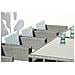 Salotto Da Giardino A Incasso 12 Posti Resina Intrecciata Grigio/bianco Miami - Foto miniatura 5