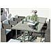 Salotto Da Giardino A Incasso 12 Posti Resina Intrecciata Grigio/bianco Miami - Foto miniatura 6