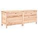 Contenitore Da Giardino 150x50x56,5 Cm Legno Massello Di Abete - Foto miniatura 5