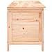 Contenitore Da Giardino 150x50x56,5 Cm Legno Massello Di Abete - Foto miniatura 7