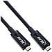 Cavo USB 3.2 Gen. 2 AOC, USB-C maschio /maschio, nero, 10m - Foto miniatura 1