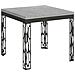 Tavolo Apribile 90x90/180 Cm Ghibli Libra Telaio Antracite - Cemento - Foto miniatura 4