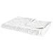 Coperta Tourza Tessuto 180 X 220 Cm Bianco - Foto miniatura 2