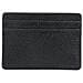 Black Casual Card Holder Portatessere Pelle Di Mucca Accessori Donna Nero Eu One Size, 34h9sj6d1l-001 - Foto miniatura 2