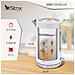 Briebe Skt1167wht Nordic Tostapane A Fessura Larga A 2 Fette+ Bollitore Elettrico 1,7l Senza Bpa 2200w Bianco - Foto miniatura 2