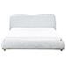 Letto Contenitore Tessuto Blagnac 180 X 200 Cm Grigio Chiaro - Foto miniatura 6