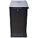 Armadio per montaggio su rack 18U 600x600 Nero montaggio a parete - Foto miniatura 2