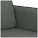 Set di Divani 4 pz con Cuscini Grigio Scuro in Tessuto - Foto miniatura 7