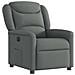 Poltrona Elettrica Reclinabile Grigio Scuro in Tessuto - Foto miniatura 4
