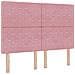 Letto a Molle con Materasso & Panca Rosa 140x190 cm Velluto - Foto miniatura 7