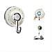 Set Di 3 Ganci A Ventosa Senza Foratura - Ganci Da Parete Rimovibili Per Cucina E Bagno White - Foto miniatura 1