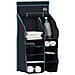 Organizer da tenda appeso 10 tasche Nero 40,5 x 25 x 80 cm - Foto miniatura 3