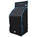 Organizer da tenda appeso 10 tasche Nero 40,5 x 25 x 80 cm - Foto miniatura 6