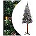 Albero di Natale snodato con 300 LED con supporto Verde 180 cm - Foto miniatura 1