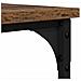 Tavolo laterale Legno vecchio 40 x 30 x 75 cm Legno multistrato - Foto miniatura 8