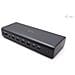 CA6MONITORDOCKPDUK replicatore di porte e docking station per laptop Cablato USB 3.2 Gen 1 (3.1 Gen 1) Type-C Nero - Foto miniatura 1