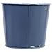 Cestino In Metallo Blu 22,5x13,7x11,3 B20x11 - Foto miniatura 5