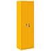 Armadio Giallo senape 60 x 40 x 200 cm Acciaio - Foto miniatura 1