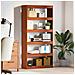 Armadio per Libri Marrone cerato 80 x 30 x 167,5 cm - Foto miniatura 4