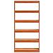 Armadio per Libri Marrone cerato 80 x 30 x 167,5 cm - Foto miniatura 5