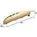 Svuotatasche Foglia Long In Ferro Dorato 38x3x11 Cm - Foto miniatura 8