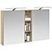 Set di Armadi da Bagno con lo scaffale 3 pcs 120 x 14,5 x 70 cm - Foto miniatura 3