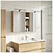 Set di Armadi da Bagno con lo scaffale 3 pcs 120 x 14,5 x 70 cm - Foto miniatura 4