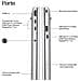 EliteBook 8 G2i 14 inch Notebook Next Gen AI PC Wolf Pro Security Edition Copilot+ PC Intel Core Ultra 5 325 Computer portatile 35,6 cm (14") WUXGA 32 GB LPDDR5x-SDRAM 1 TB SSD Wi-Fi 7 (802.11be) Windows 11 Pro Argento - Foto miniatura 3