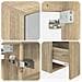 Set di Armadi da Bagno 5 pcs Rovere Sonoma 50 x 14,5 x 70 cm - Foto miniatura 9