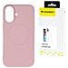 Custodia In Silicone Magsafe Per Samsung Galaxy S24 Fe Rosa - Foto miniatura 1