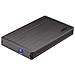 Box per Hard Disk Esterno modello AH650 Stone Formato 2.5'' Sata Interfaccia USB 3.0 Per HDD 12.5mm Involucro in Alluminio e Plastica Office Series Col. Grigio - Foto miniatura 2
