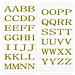 Lettere Sticker Adesivi - Colore Oro - Foto miniatura 1