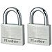2 Pz Lucchetti Alluminio 40 Mm 9140eurt - Foto miniatura 1