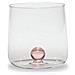 Set 6 Bicchieri Tumbler in Vetro Borosilicato h 90 mm Ø 88 mm Capacità 44 cl Colore Rosa - Linea Bilia - Foto miniatura 1