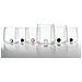 Set 6 Bicchieri Tumbler in Vetro Borosilicato h 90 mm Ø 88 mm Capacità 44 cl Colore Rosa - Linea Bilia - Foto miniatura 2