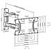 Supp. Orient. TV SP738 <65" 400x200 Kg30 - Foto miniatura 2