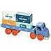 2358 - Camion - Giocattolo In Legno Con Punta Magnetica, Modelli / Colori Assortiti, 1 Pezzo - Foto miniatura 1
