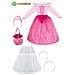 Costume Principesswa Aurora Tg. 10/11 Anni Carnevale - Foto miniatura 4