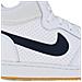 Scarpe Court Borough Mid (gs) Taglia 38 Codice 839977-107 Bianco - Foto miniatura 2