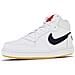 Scarpe Court Borough Mid (gs) Taglia 38 Codice 839977-107 Bianco - Foto miniatura 5