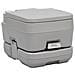WC Portatile per Campeggio Grigio 10+10 L - Foto miniatura 1