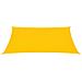 Parasole a Vela Oxford Rettangolare 6x8 m Giallo - Foto miniatura 2