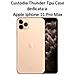 Custodia Tpu Silicone Cover Case Per Apple Iphone 11 Pro Max Black - Foto miniatura 2