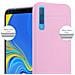 Custodia Compatibile Con Samsung Galaxy A7 2018 In Candy Rosa - Coperchio Protettivo In Silicone Tpu Flessibile - Foto miniatura 6