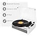 Giradischi Studio Deluxe - Lettore e convertitore di vinile tramite Bluetooth, USB, SD, Radio - Foto miniatura 7