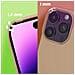 Cover Per Iphone 14 Pro Ibrida Semirigida Sottile Leggera Rosa Sabbia - Foto miniatura 4