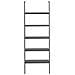 Scaffale Pendente A 5 Livelli Nero 64x35x185 Cm - Foto miniatura 3